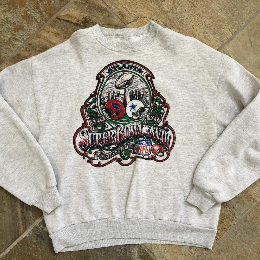Buffalo Bills Super Bowl Xxviii Retro  Sweatshirt